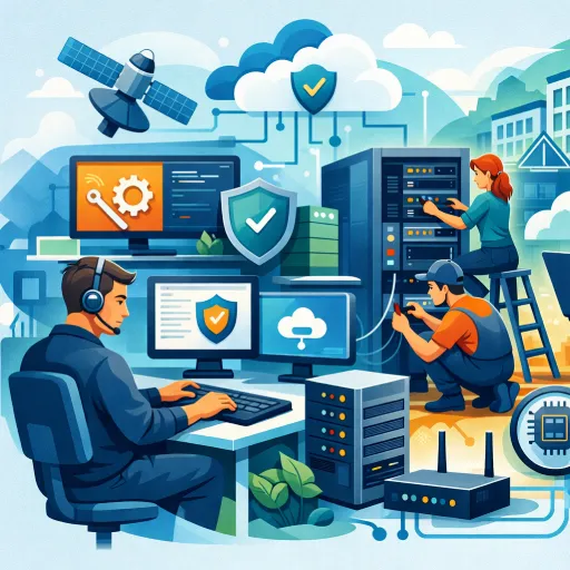 Miniature Gestion de parc et services IT : Les piliers d’un SI performant et sécurisé