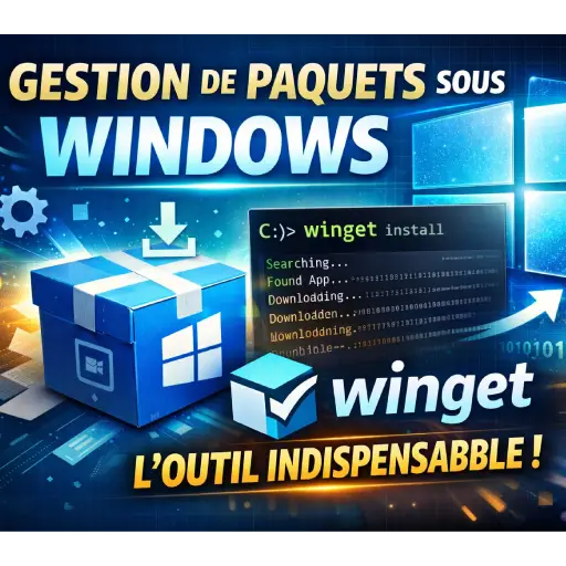 Miniature Gérer vos logiciels en ligne de commande sous Windows avec Winget